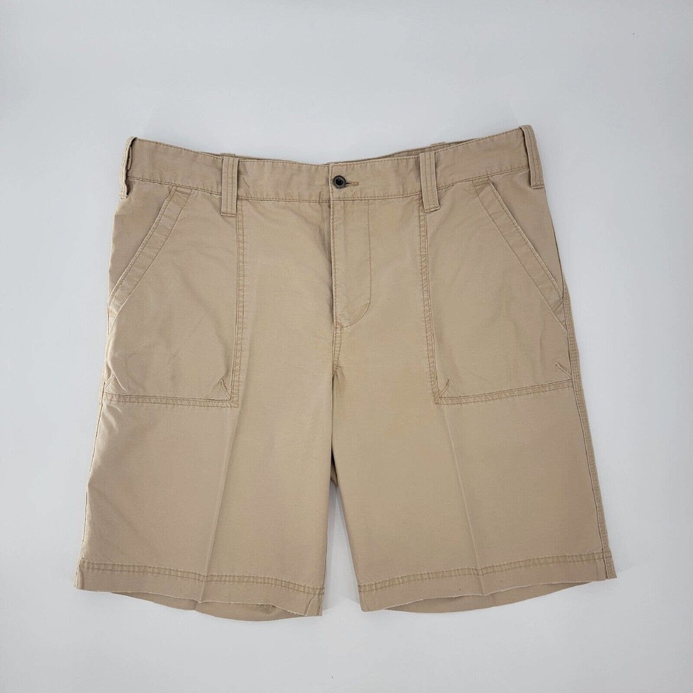 Tommy Hilfiger Men's 40 US Chino Style Shorts Beige Tan w/ Pockets
